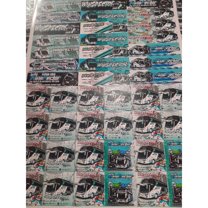 

STIKER LOGO BUS WINGPECTOR 1 LEMBAR ISI 48 KOTAK