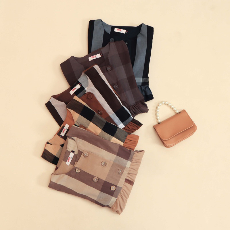 NEW Gamis anak burberry 6k by tatu original