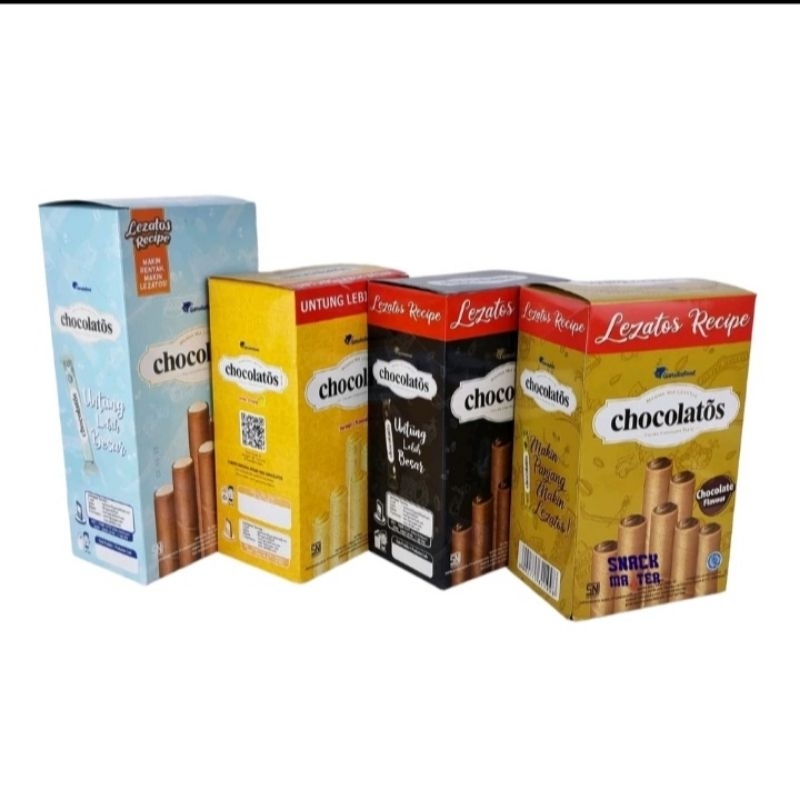 

Chocolatos wafer roll isi 20pcs