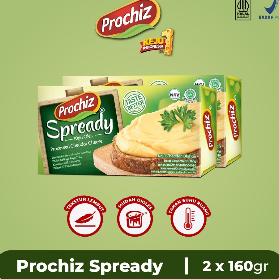 

Terlaku PROCHIZ Spready 16 gr x 2