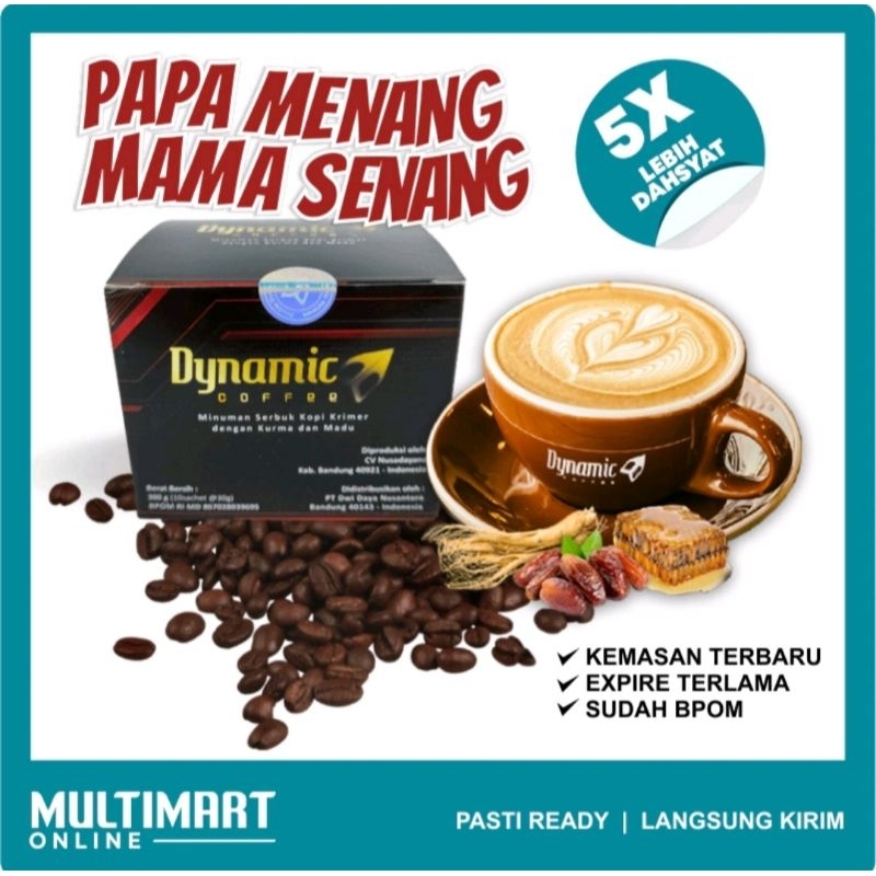 

% Kopi Dynamic 1 Box | Isi 10 Sachet Dinamik Asli