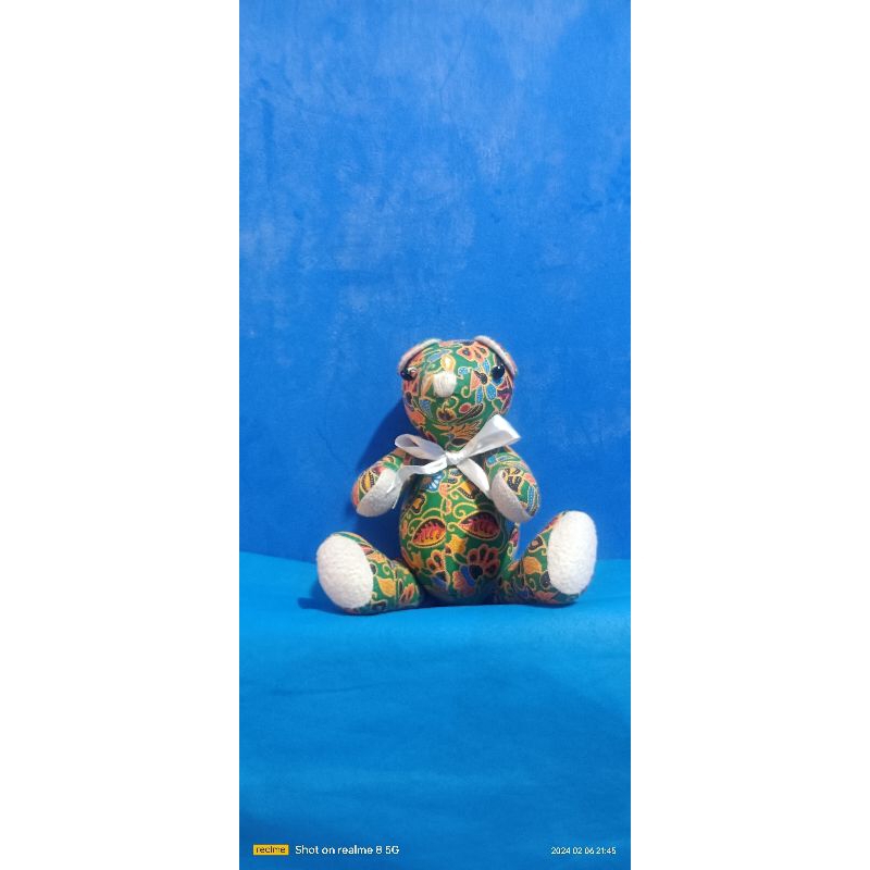 Boneka Teddy Batik Artikulasi (Boneka langka)