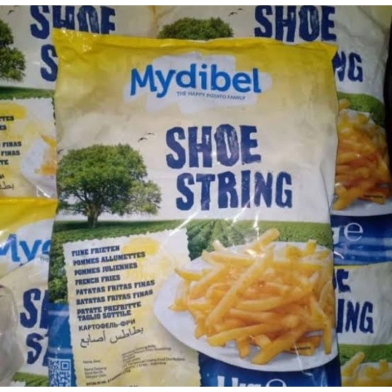 

Kentang Goreng Mydible 1kg / French Fries Kentang Goreng Beku