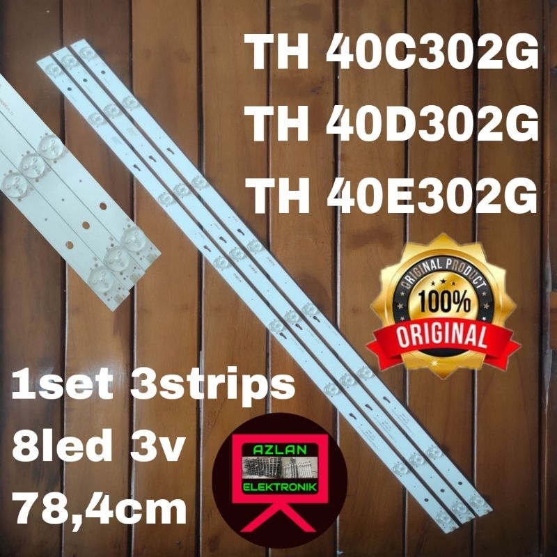 BACKLIGHT LED TV PANASONIC 40" TH 40C302G 40D302G 40E302G LAMPU BL 40