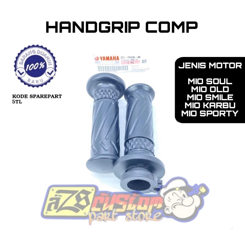 HANDGRIP SET MIO SMILE, MIO SPORTY, NOUVO, MIO SOUL KARBU, SOUL KARBU 5TL