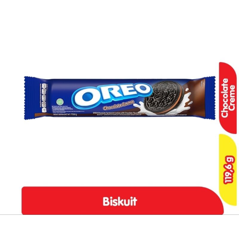 

OREO Biskuit Cokelat 119,6 g