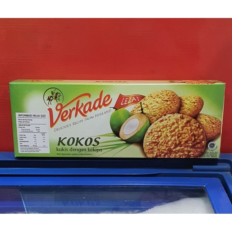 

Verkade Kokos Kukis dengan Kelapa 150gr