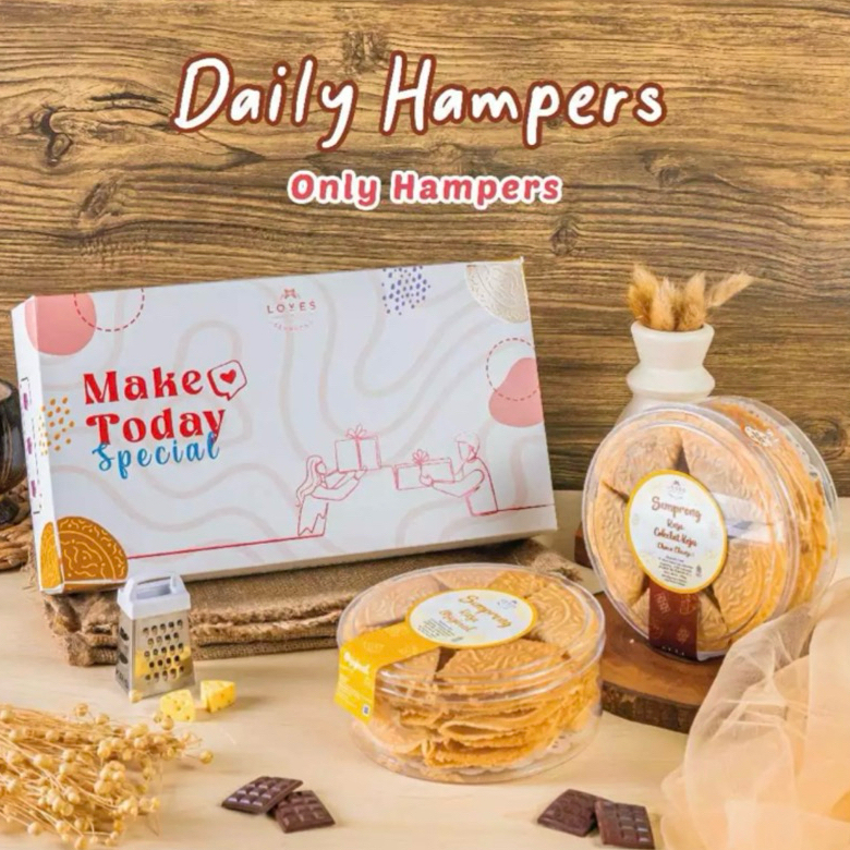 

HAMPERS DAILY (ONLY DUS HAMPERS) / ISIAN HAMPERS BISA CEKOUT ATAU PILIH SESUAI KEINGINAN