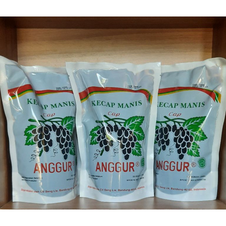 

Swip up KECAP CAP ANGGUR MANIS 55ml Sachet Refil