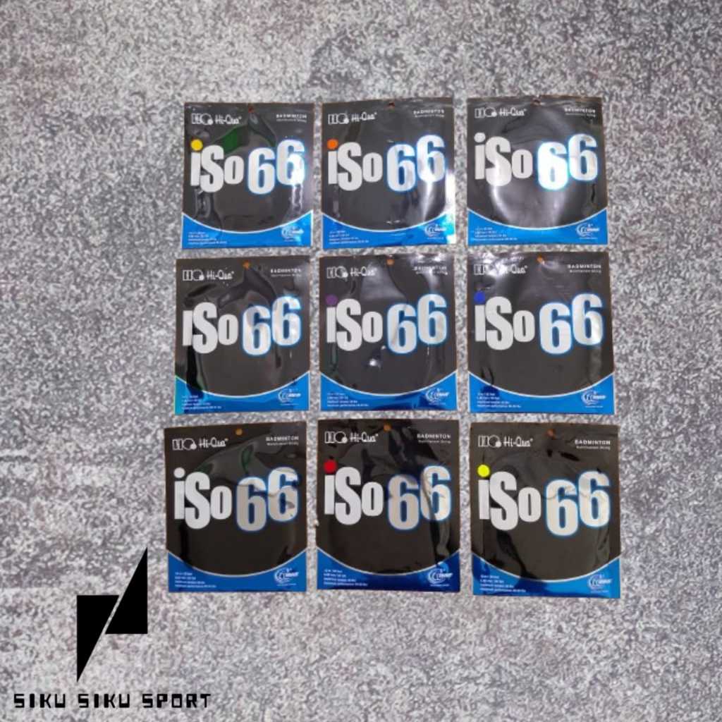 SENAR BADMINTON HIQUA ISO 66