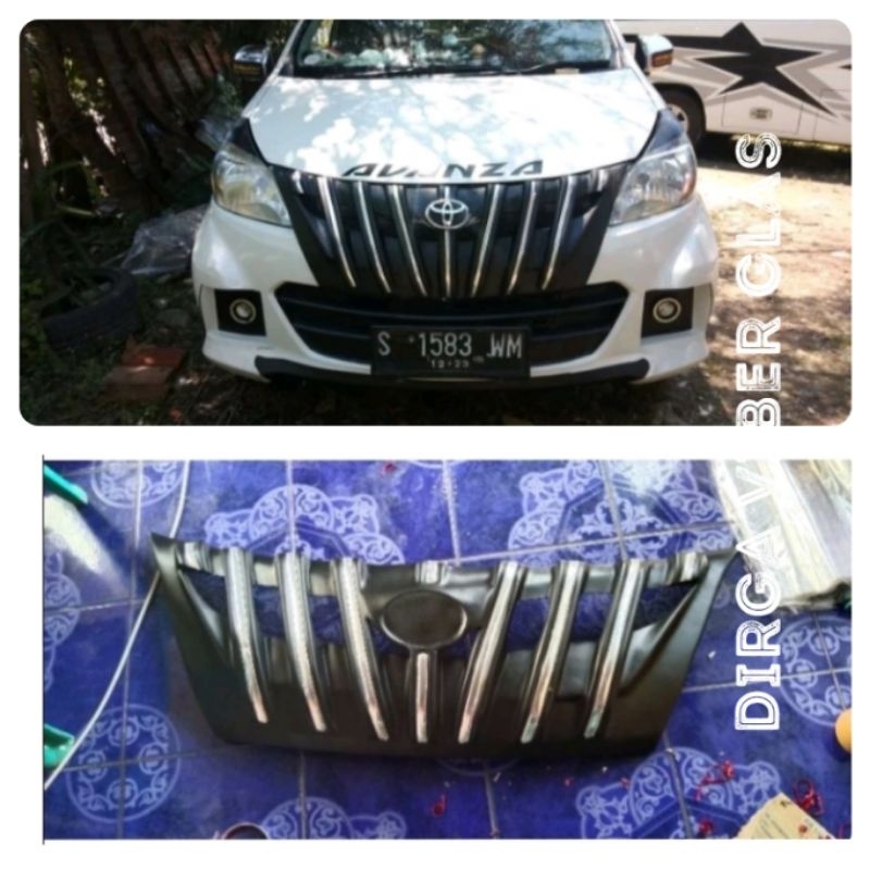 grill Avanza Veloz 2012 2015 model apolo