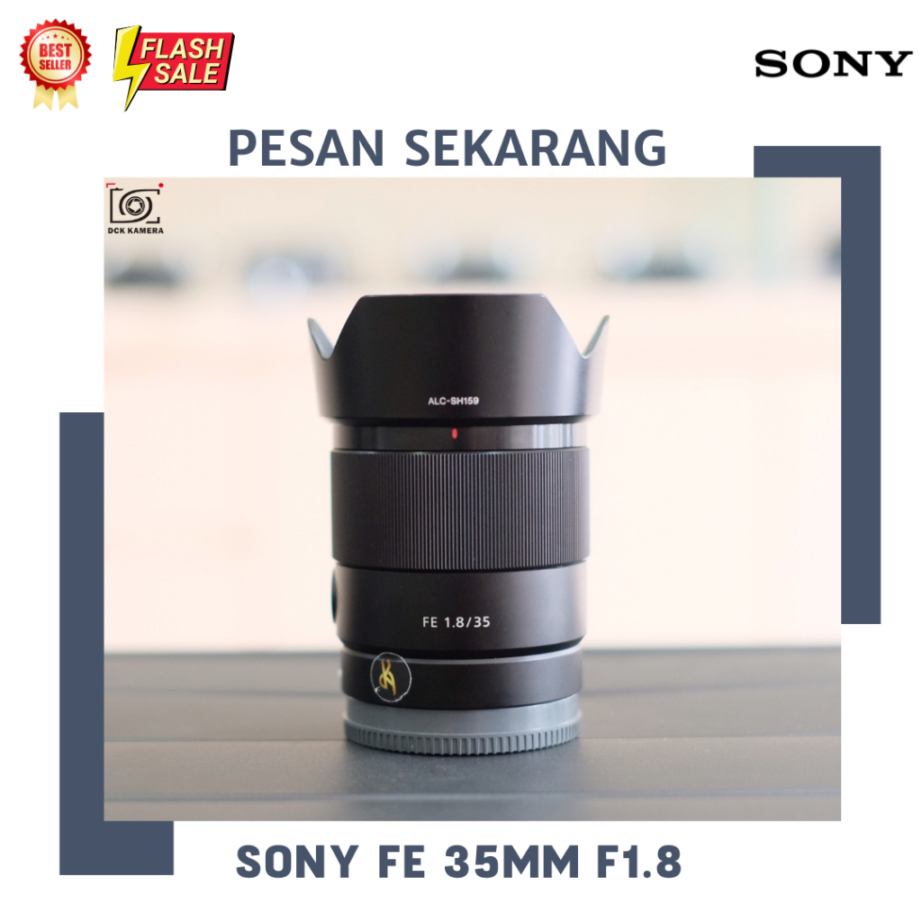 LENSA FIX SONY FE 35mm F1.8