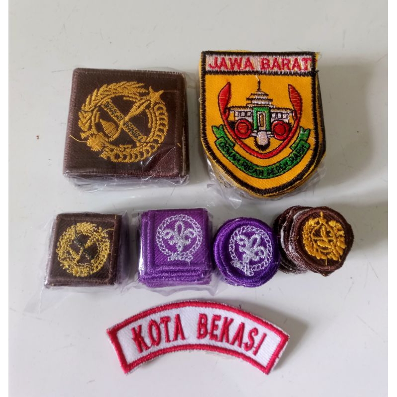 atribut kwarda Pramuka Jawa barat putra/putri