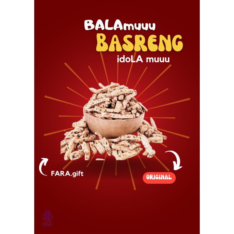 

BASRENG ORIGINAL DAUN JERUK 100 GRAM