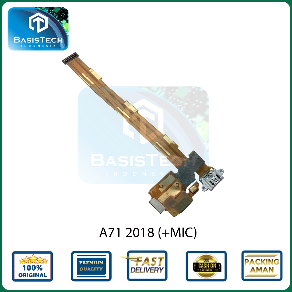 FLEXIBLE KONEKTOR CAS CHARGER OPPO A71 2018 ORIGINAL QUALITY