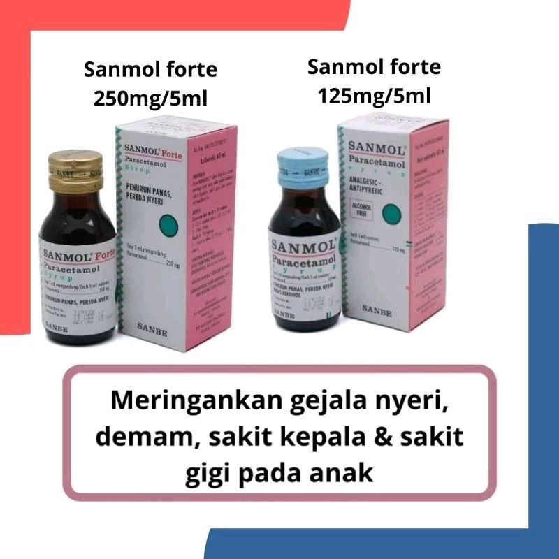 sanmol sirup | sanmol sirup forte 60ml