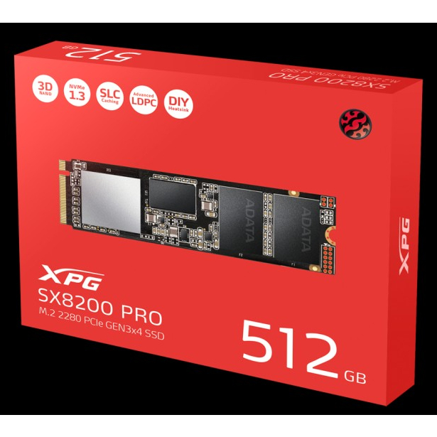 ADATA SSD M.2 NVME SX8200 PRO