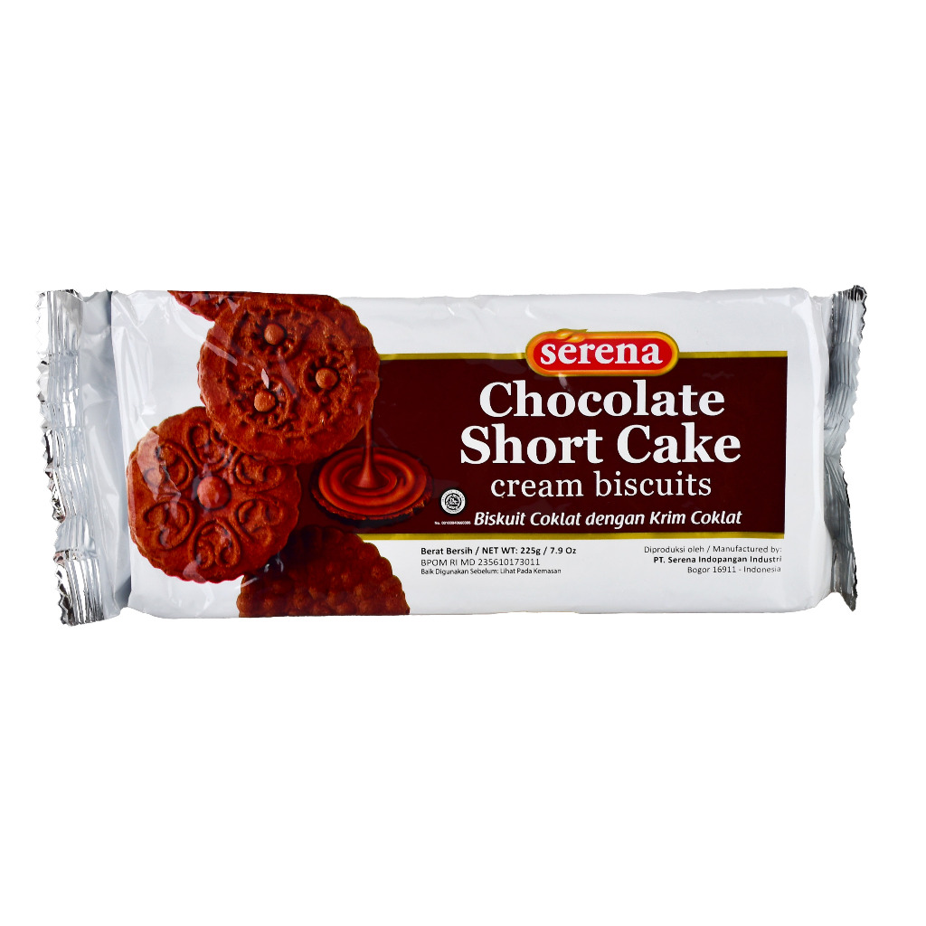 

Biskuit Coklat SERENA Chocolate Short Cake 225 gr