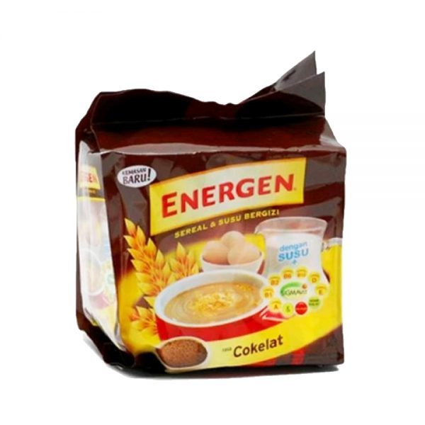 

Sereal Instan ENERGEN Coklat Vanilla Kacang Hijau isi 10's