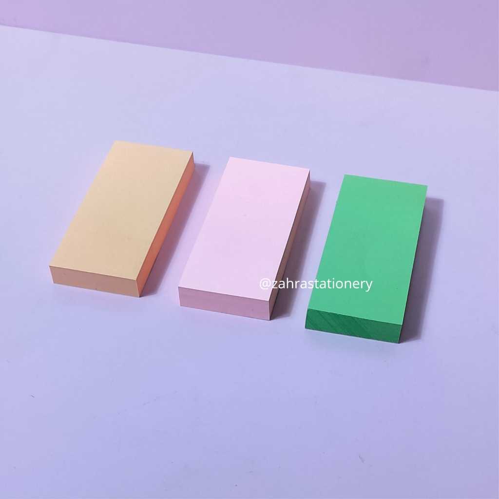 

Kingco Sticky Note Warna / Note Kertas / Memo Tempel Tumpuk