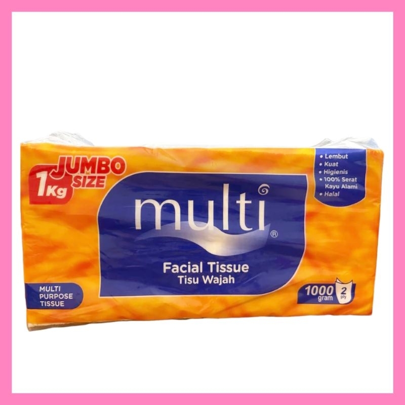tisu wajah multi 1 kg tissue kering nice