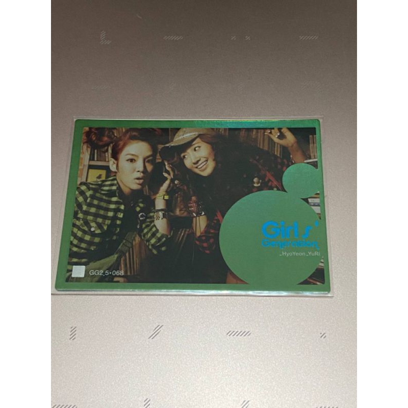 Hyoyeon Yuri SNSD Girls' Generation Starcard Photocard PC Oh