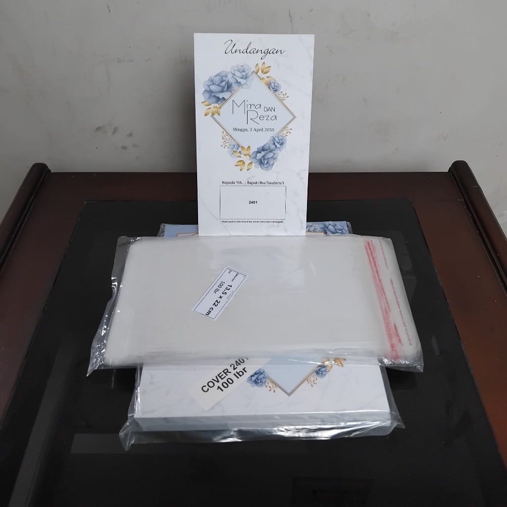 

ERBA 2401 KOSONGAN + PLASTIK OPP ISI 100