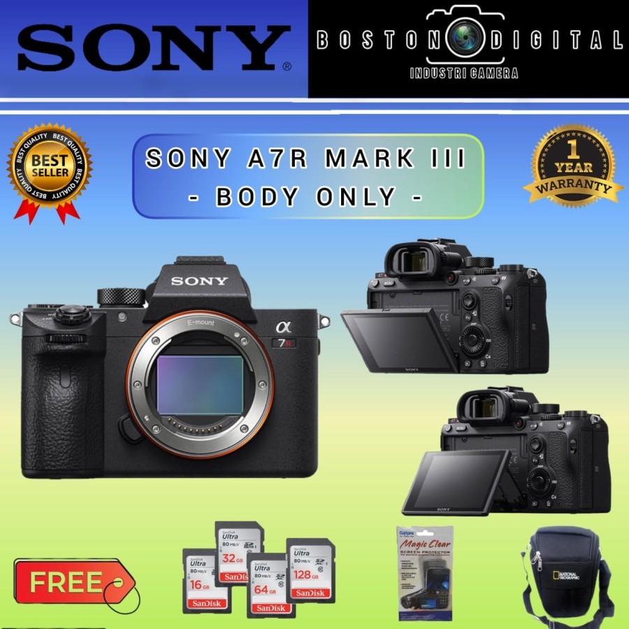 SONY ALPHA A7R III BODY ONLY / SONY A7R MARK III BODY ONLY