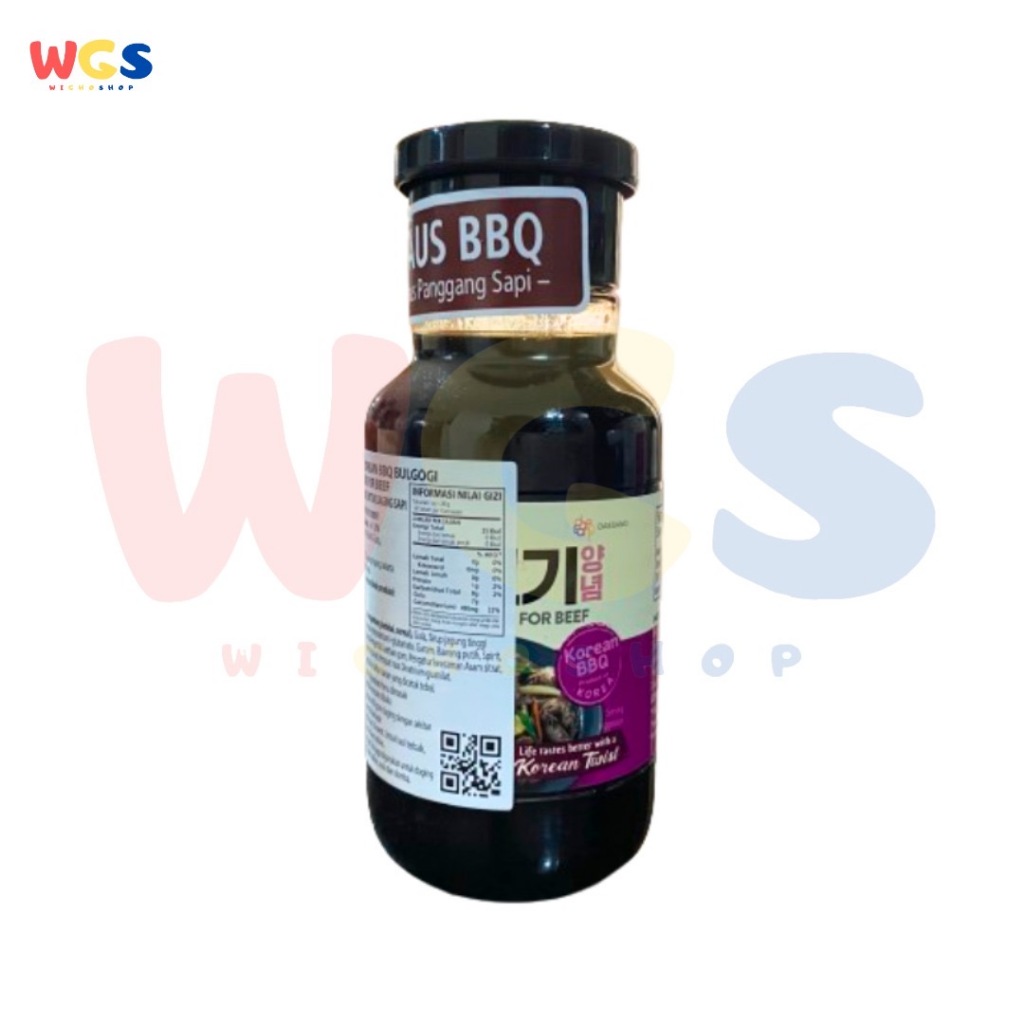 

Chung Jung One Korean Barbeque Sauce Bulgogi Marinade 280g