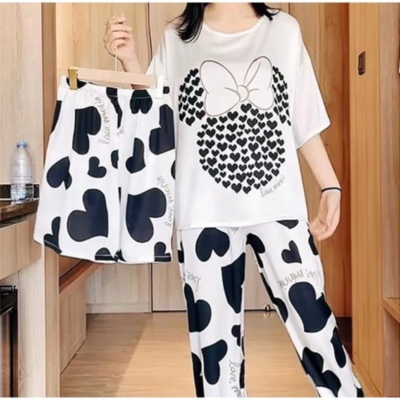 Piyama korea piyama kekinian piyama celana piyama set piyama wanita piyama lucu baju tidur lucu baju