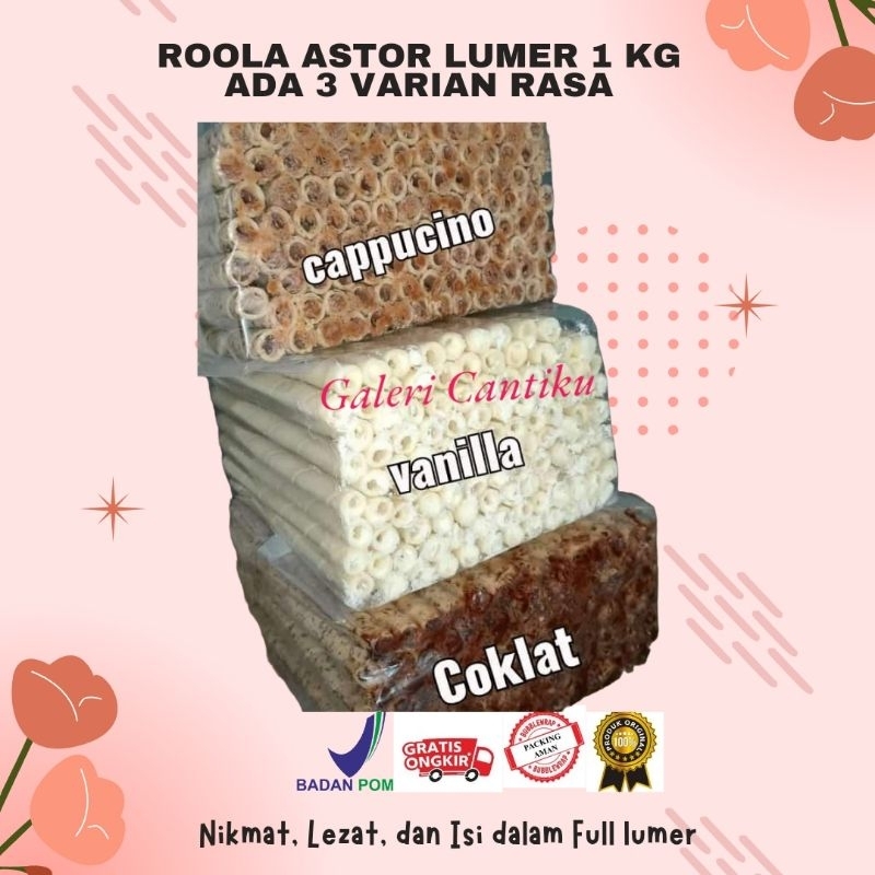 

ROOLA ASTOR LUMERRR FULL ISIAN ISI 1KG READY 3 VARIAN RASA