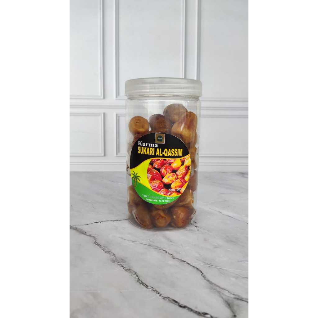 

kurma Sukari Al qassim permium toples 500grm.