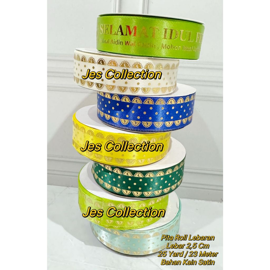 

PITA ROLL SATIN 25 YARD / PITA ROLL LEBARAN / PITA HAMPERS