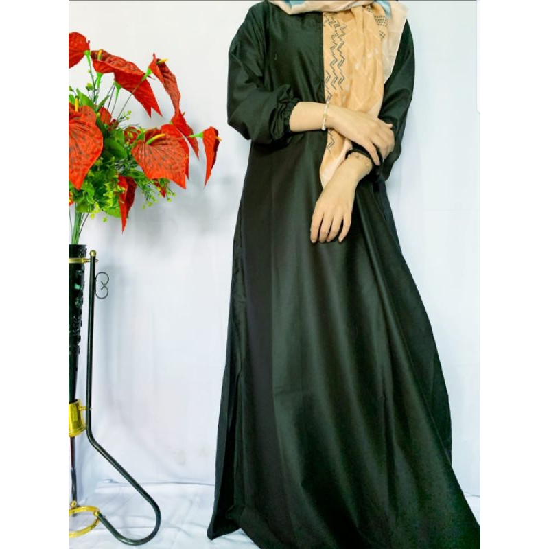 GAMIS POLOS WANITA TERBARU  BAHAN TOYOBO FODU