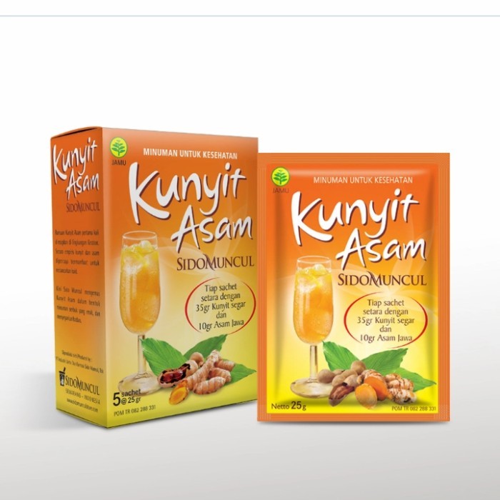 

Kunyit Asam Sido Muncul [5 Sachet/Box]