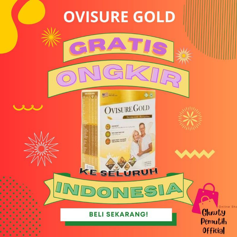 

OVISURE GOLD MILK - Susu vitamin untuk tulang dan sendi asli