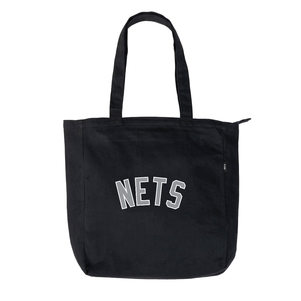 

ID FLADE STUDIOS TOTEBAG KANVAS HITAM RESLETING - TAS KULIAH PRIA WANITA - BASKET SERIES