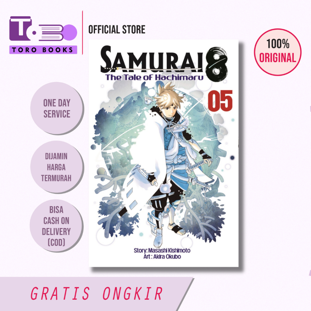 Komik SAMURAI 8 - The Tale of Hachimaru  - Masashi Kishimoto