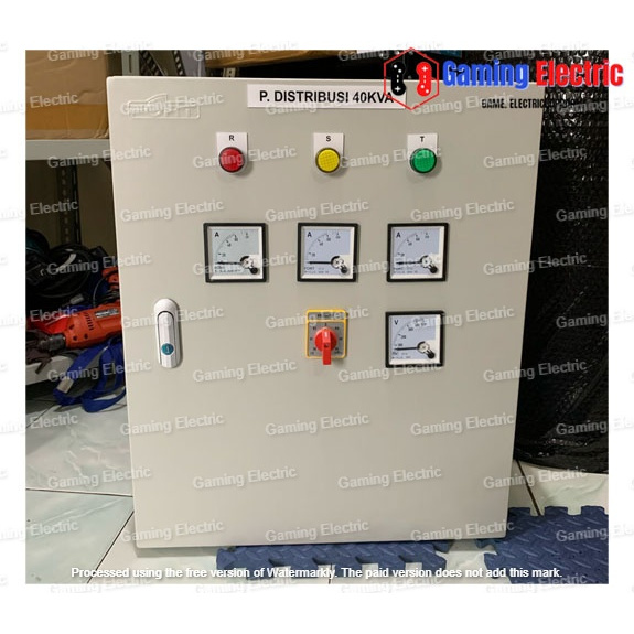 Panel distribusi 3 phase 40Kva / 63A CHINT