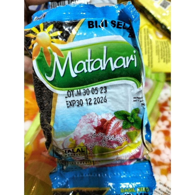 

biji selasih cap matahari isi 10