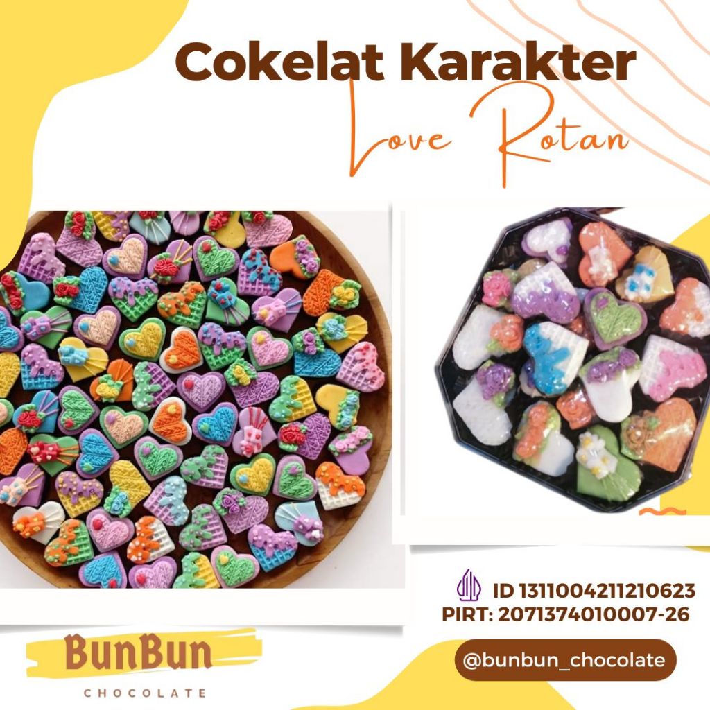 

Cokelat Karakter Love Rotan