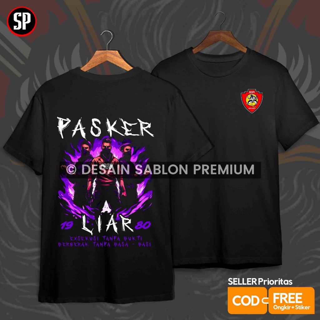 Kaos IKSPI KERA SAKTI / FREE STIKER / Exlusive PASKER Liar Madiun Arus Bawah KS Galaks Gasaks