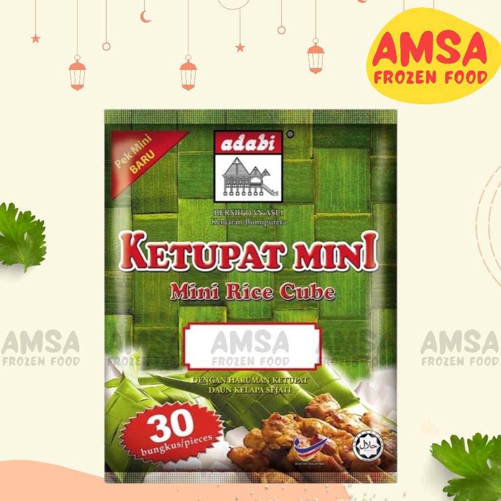 

Adabi Ketupat Mini isi 30 / Mini Ketupat