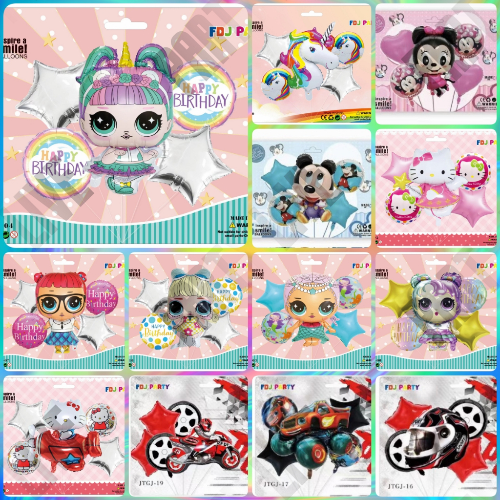Balon Foil LOL/ Balon LOL Boneka/ Balon karakter LOL/balon car
