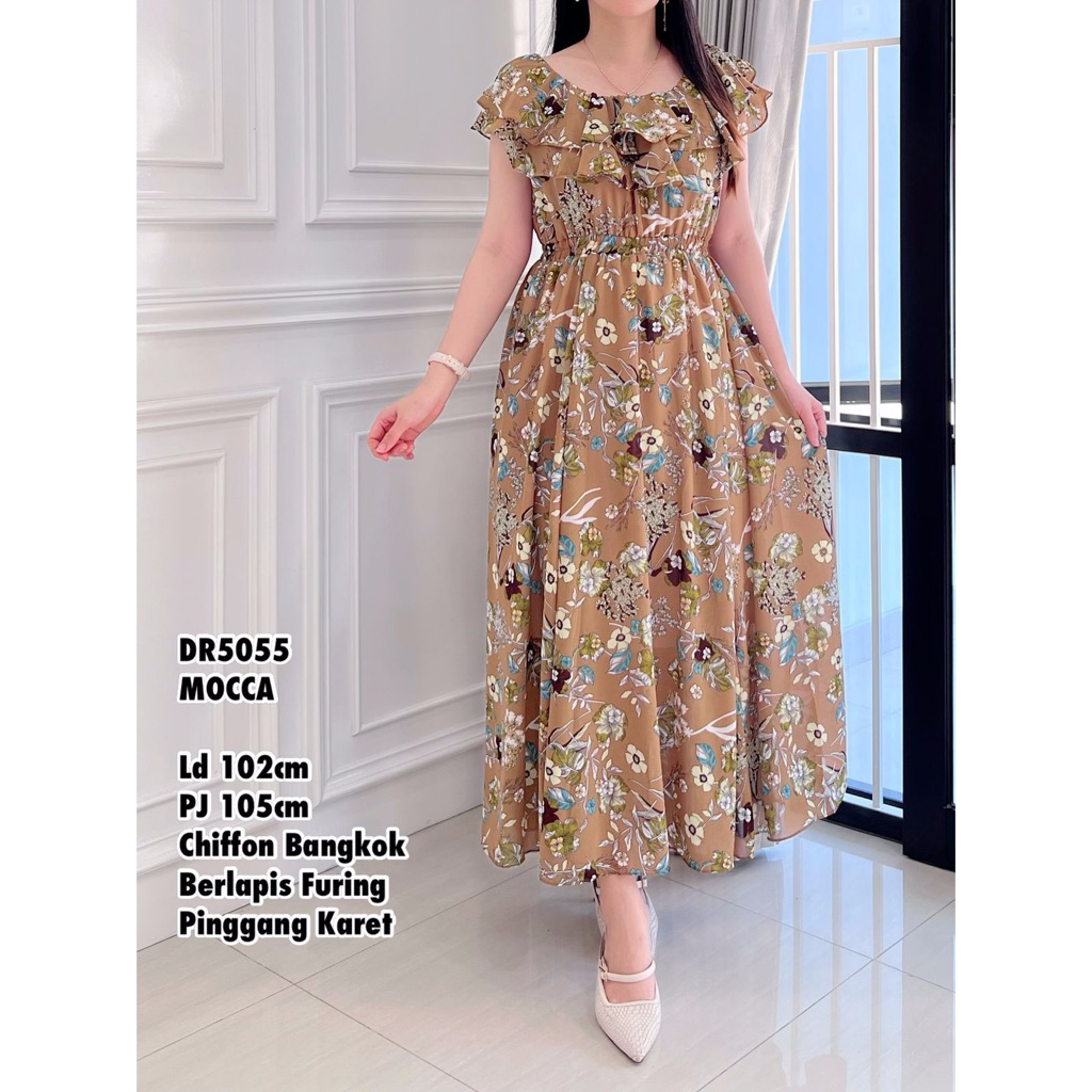 DR5055 Dress Chiffon Bangkok