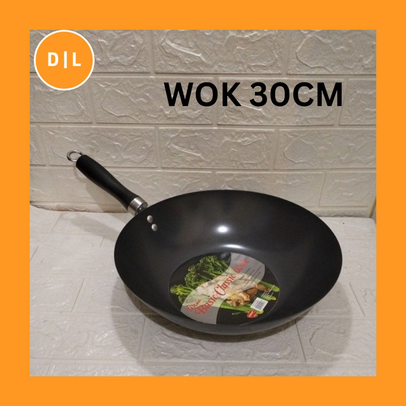 Maspion Basic Classic wok 30 cm original / panci masak tumis goreng