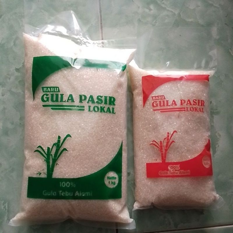 

GULA PASIR LOKAL KEMASAN 1kg