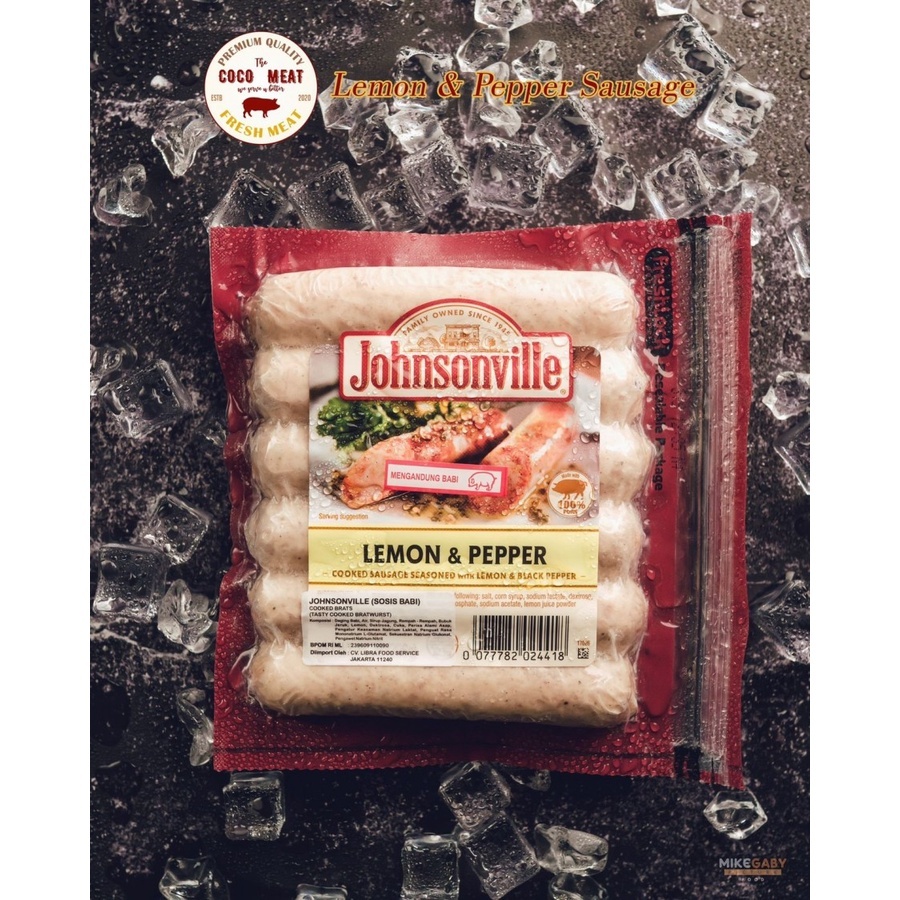 

Johnsonville Sausage Lemon and Pepper