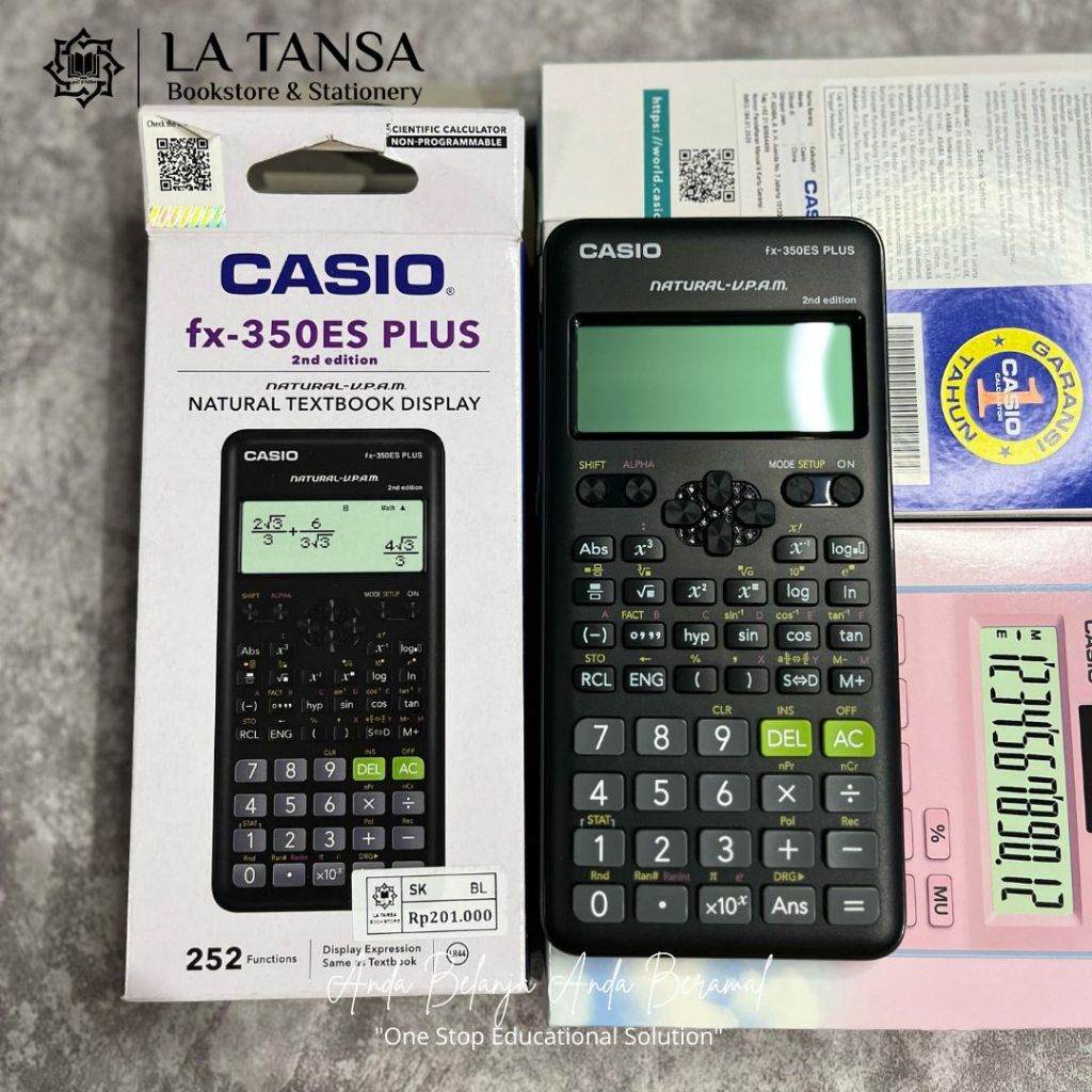 

KALKULATOR CASIO FX-350ES PLUS 252F