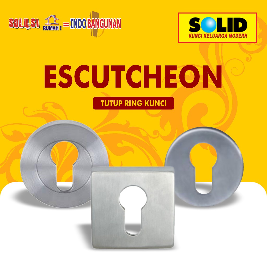 SOLID - ESCUTCHEON/ HANDLE/ HANDLE PINTU